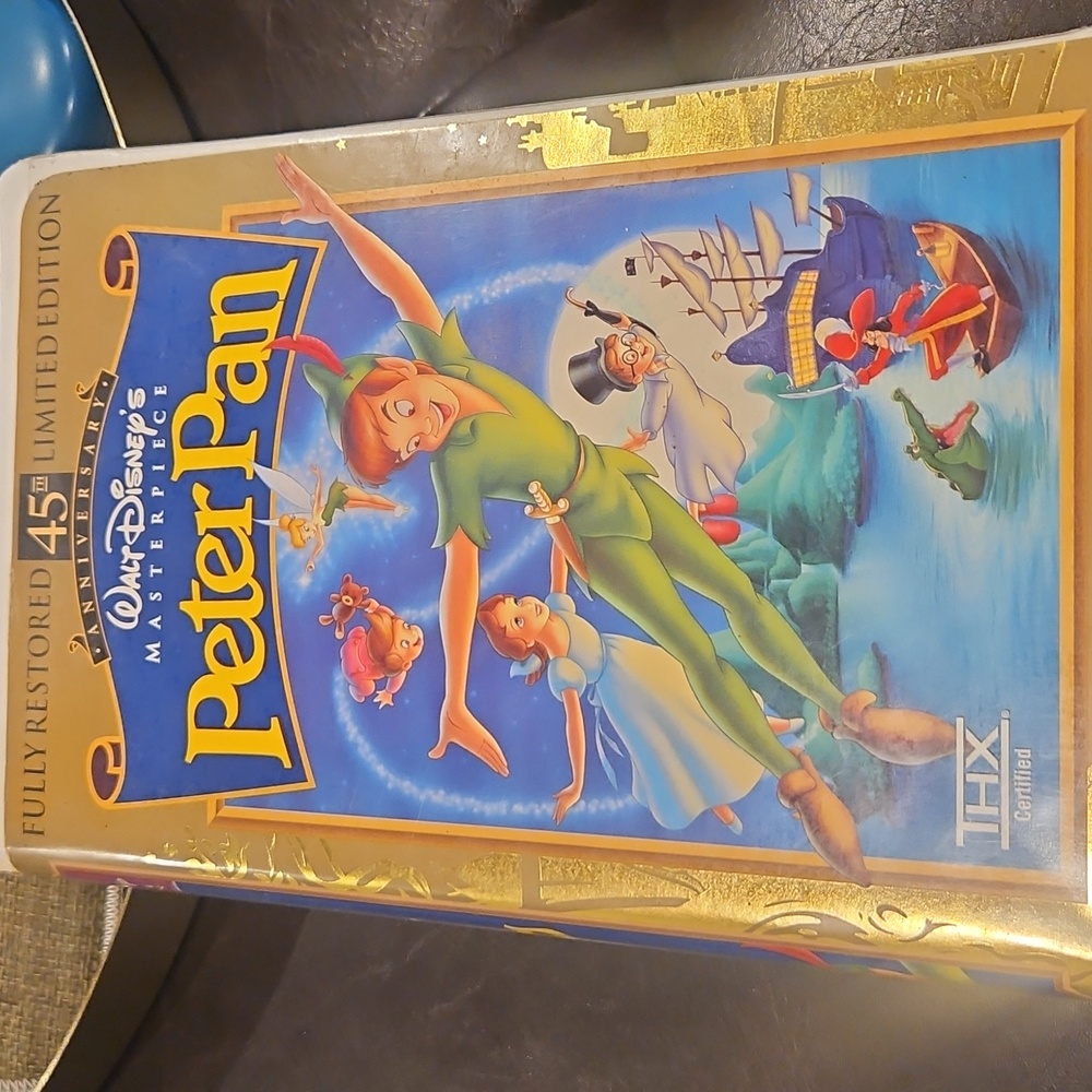 Disney Peter Pan VHS - Gold Edition